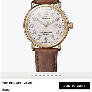 SHINOLA ARGONITE WATCH